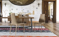 Elegantní jídelna s židlemi Aida Plus