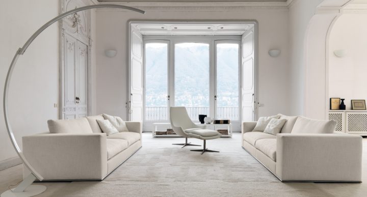 Elegantní pokoj v bílé barvě