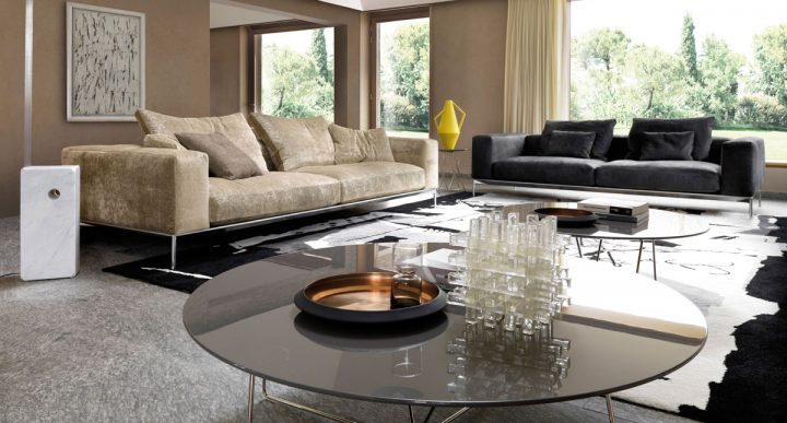 Elegantní obývací pokoj