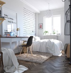 Ložnice, která probouzí inspiraci
